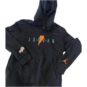 Nike Air Jordan Gatorade Fleece Hoodie Men’s Size S Black